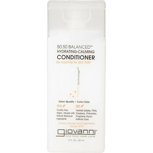 Giovanni Conditioner (Mini) 50/50 Balanced (Normal/Dry Hair) 60ml GIOVANNI