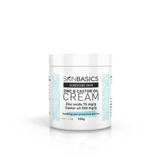 Skin Basics Zinc and Castor Oil Cream 100g - Cutprice Online