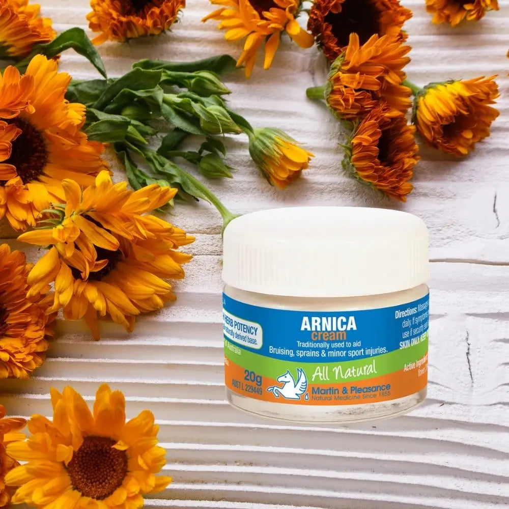 MARTIN & PLEASANCE Arnica Herbal Cream Jar 20g MARTIN & PLEASANCE
