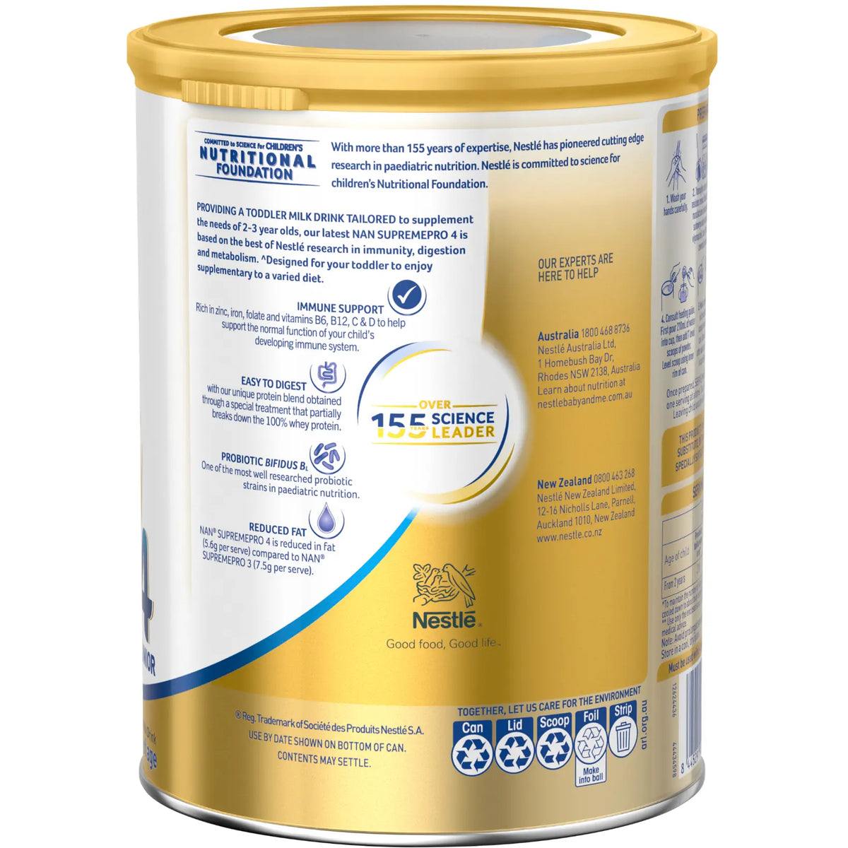 NAN SupremePro 4 Junior 800g
