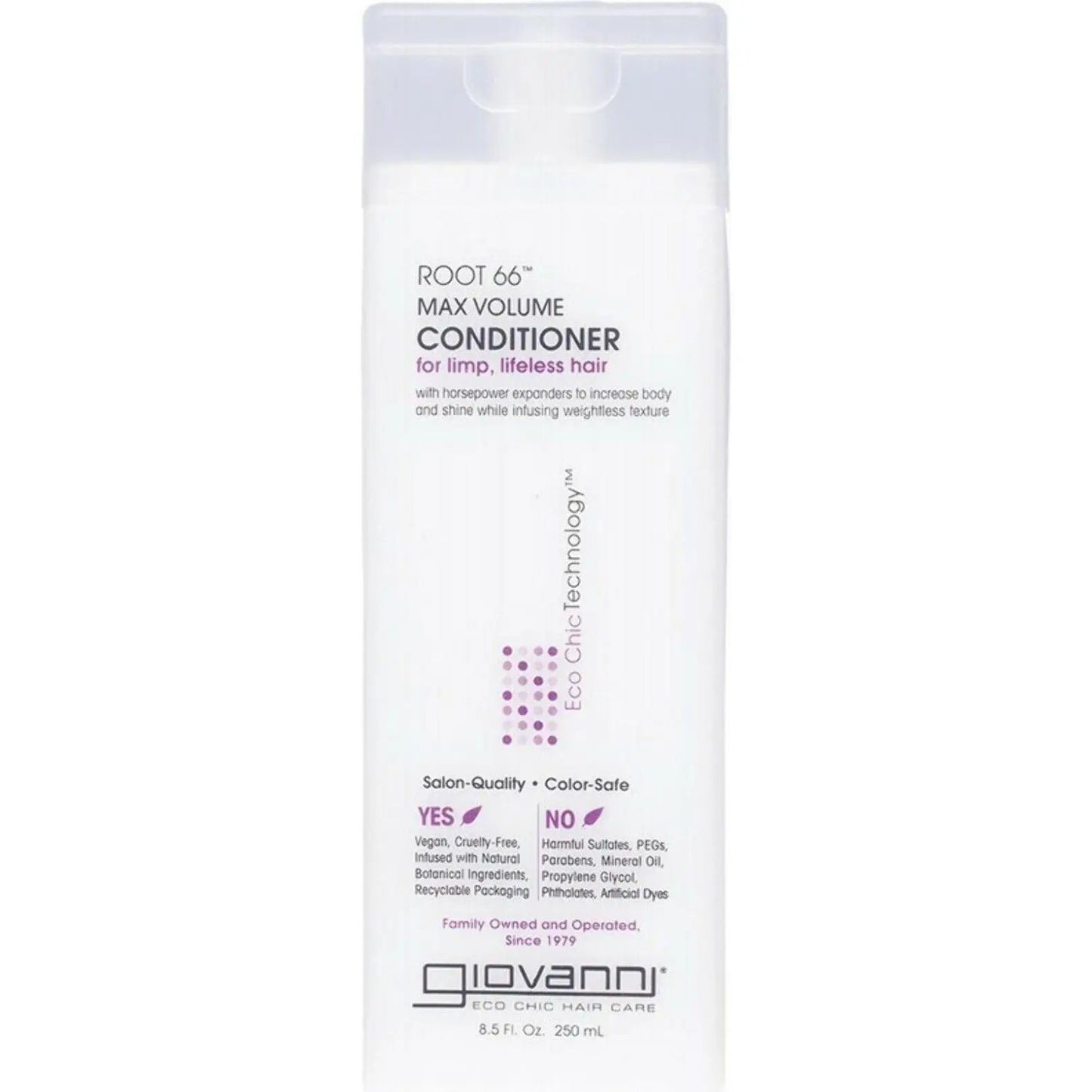 Giovanni Conditioner Root 66 Max Volume (Limp Hair) 250ml GIOVANNI