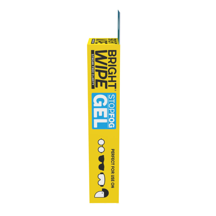 Bright Wipe Stopfog Gel 10g + Microfibre Cloth