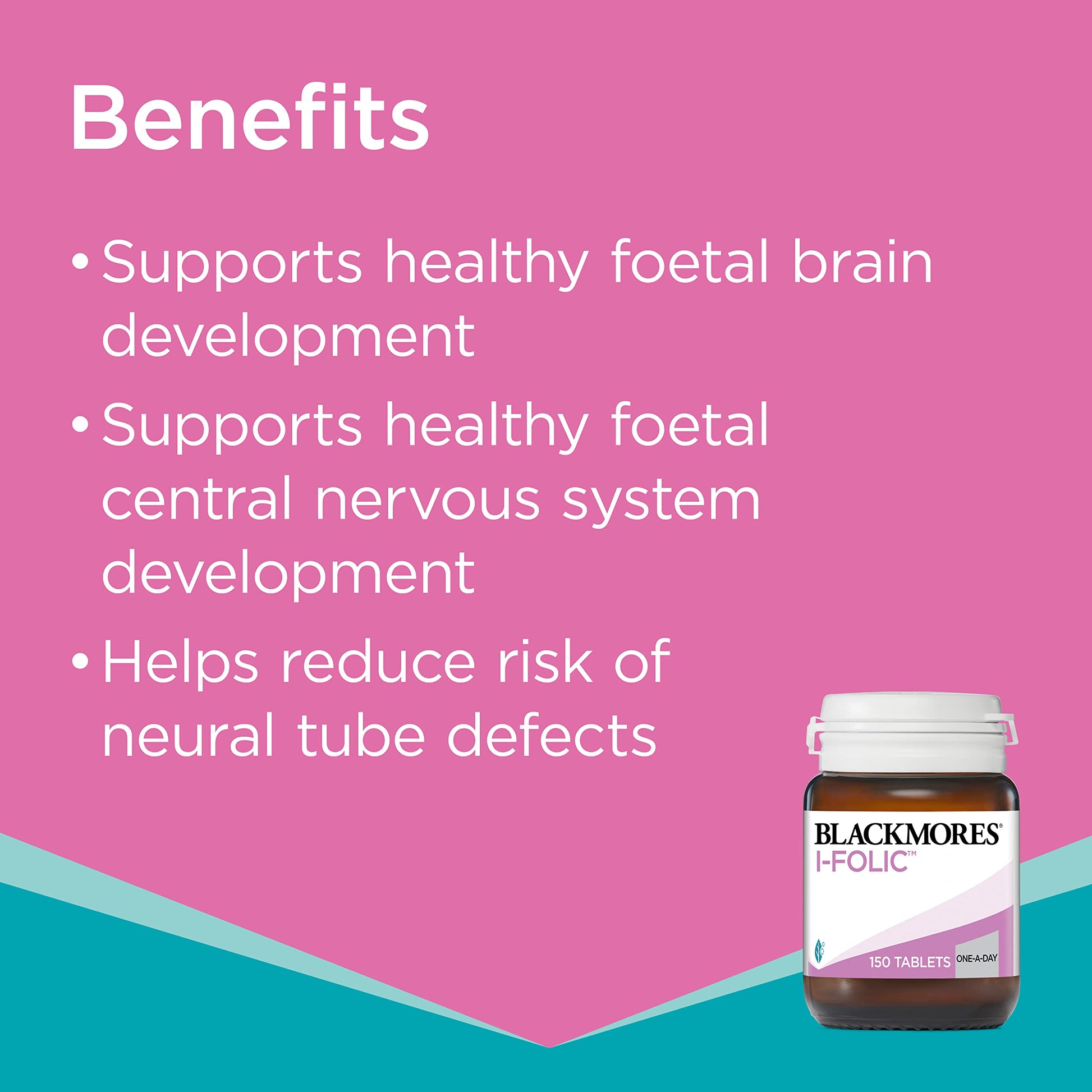 Blackmores I Folic 150 Tablets - Cutprice Online