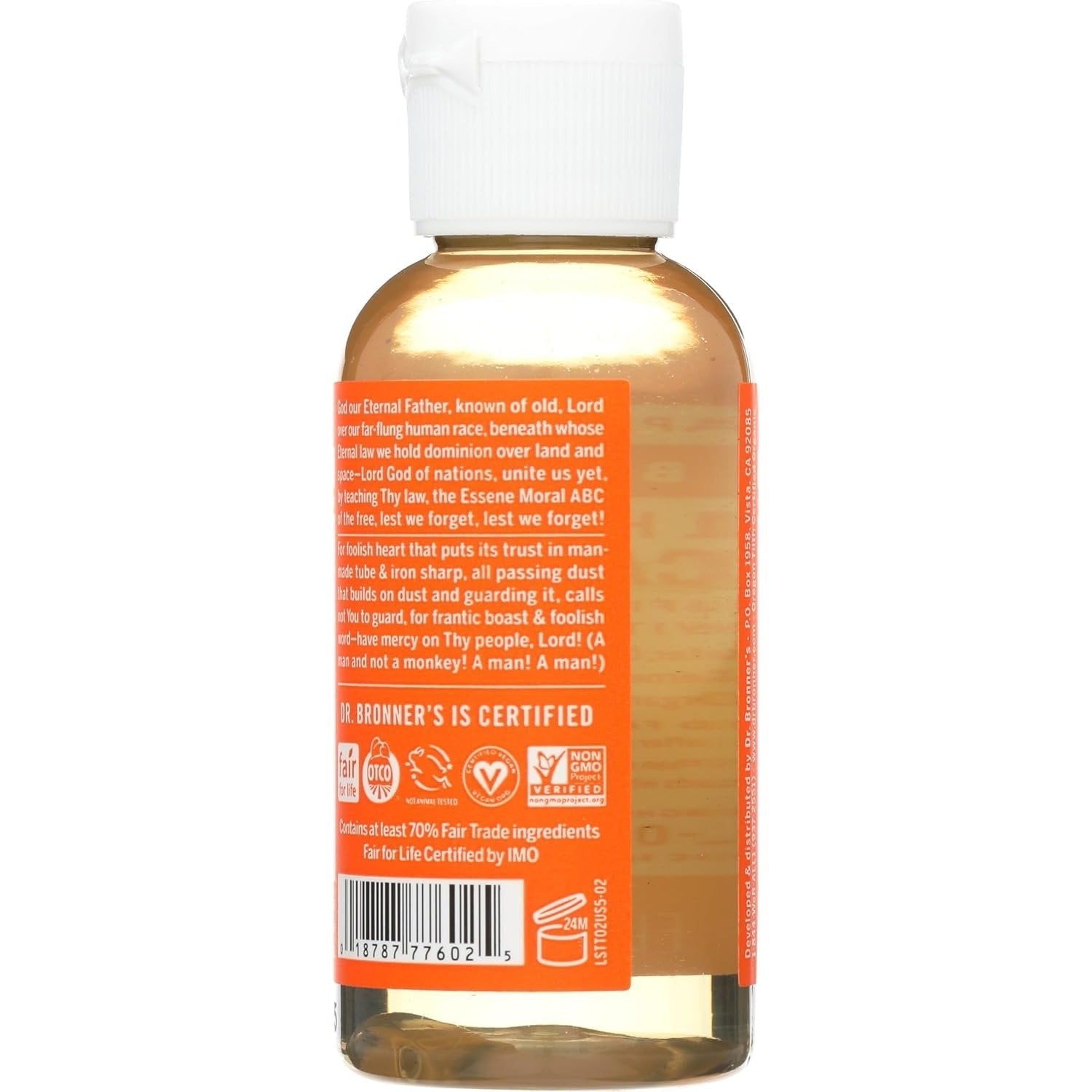Dr. Bronner's Pure-Castile Soap Liquid (Hemp 18-in-1) Tea Tree 59ml - Cutprice Online