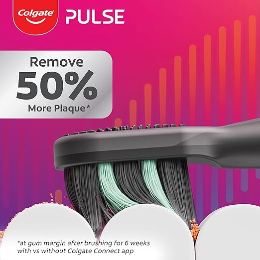 Colgate Electric Toothbrush Series 2 Pulse Deep Clean & Whitening Red - Cutprice Online