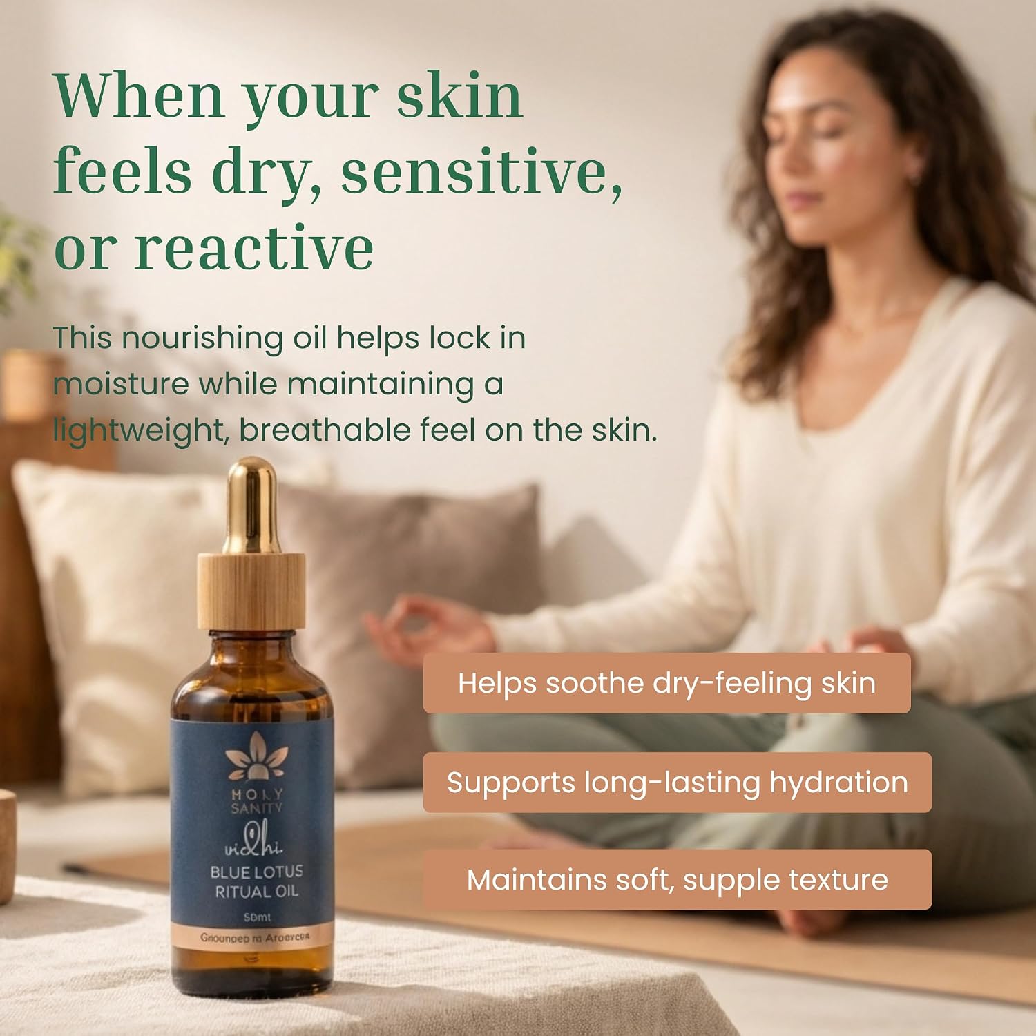 Holy Sanity Rosemary Hair & Scalp Serum 125ML