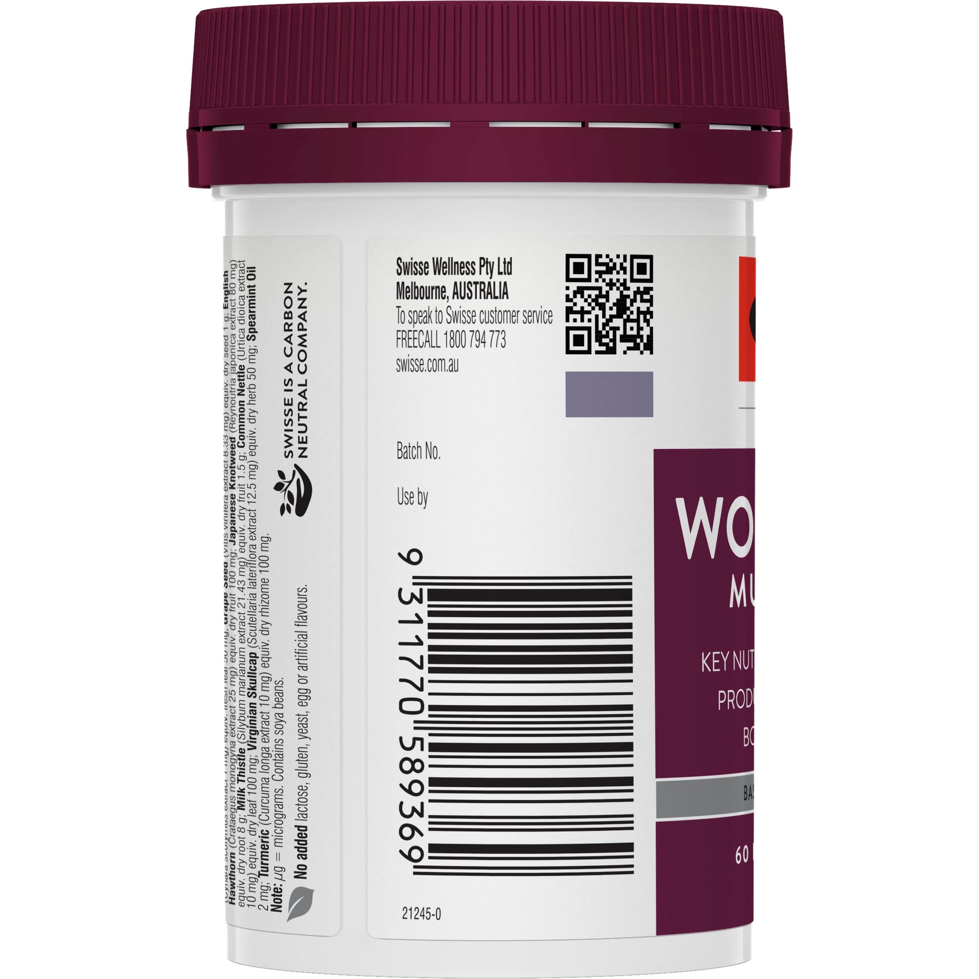 Swisse Women's Ultivite 65+ Multivitamin 60 Tablets - Cutprice Online