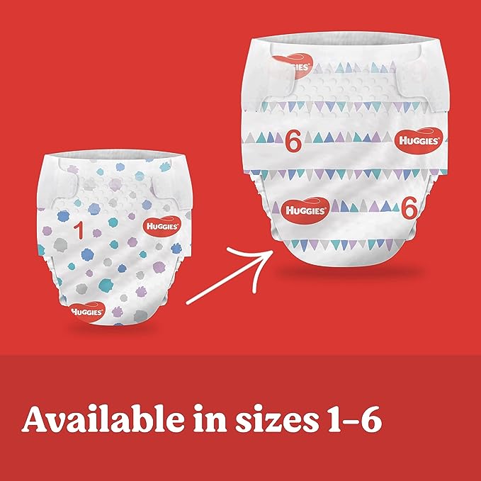 Huggies Essentials Nappies Size 2 4-8kg 54 Pack