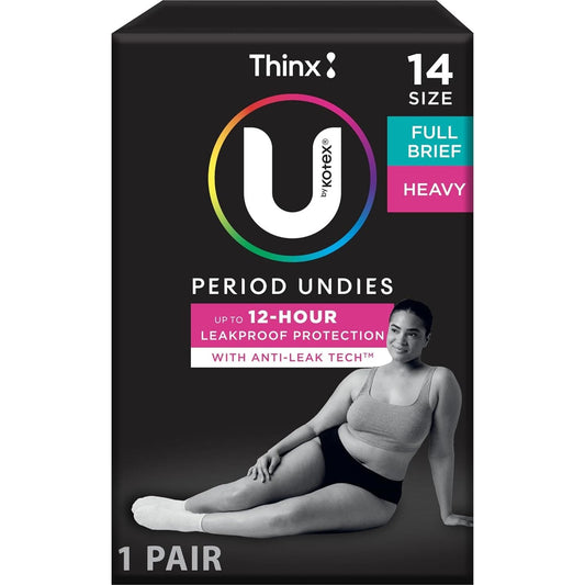 U by Kotex Full Brief Size 14