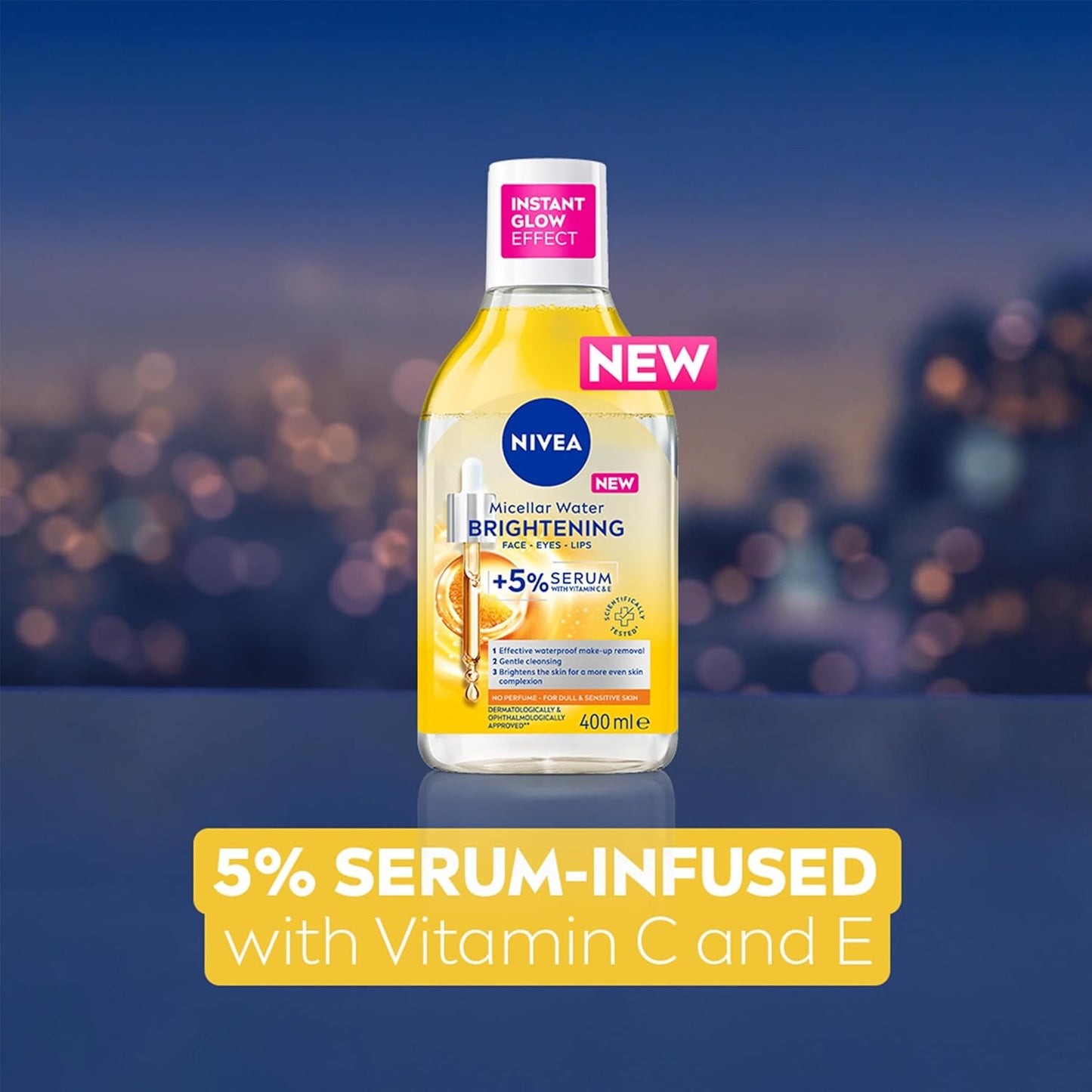 Nivea Brightening Serum Micellar Water 400ml