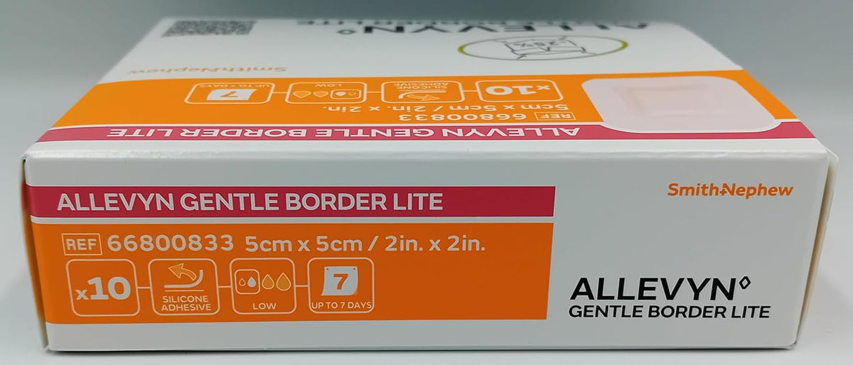 Allevyn Gntl Bord Lite 5cmx5cm(Pack of 10)