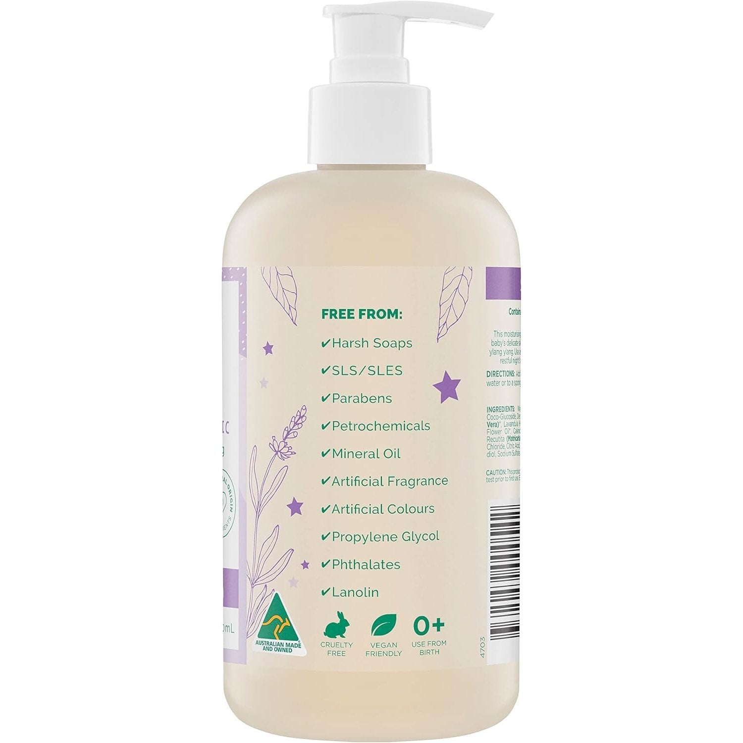 GAIA Natural Baby Sleeptime Bath 500mL - Cutprice Online