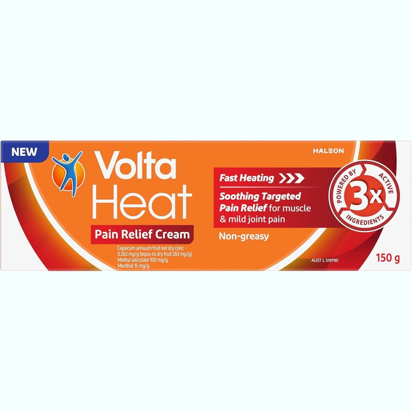 VoltaHeat Pain Relief Cream 150g