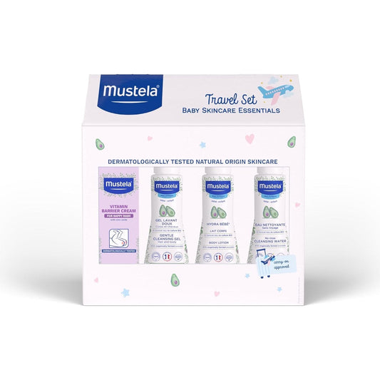 Mustela 4 Piece Travel Set