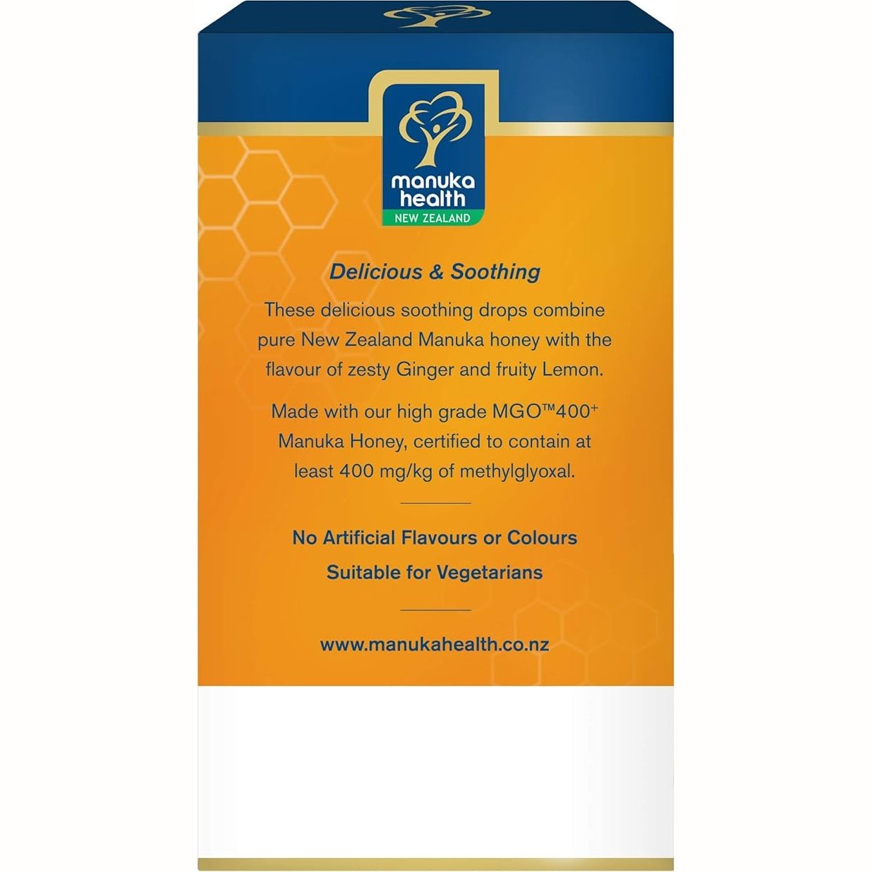 Manuka Health Lozenges Lemon&Ginger MGO400+ 15s - Cutprice Online