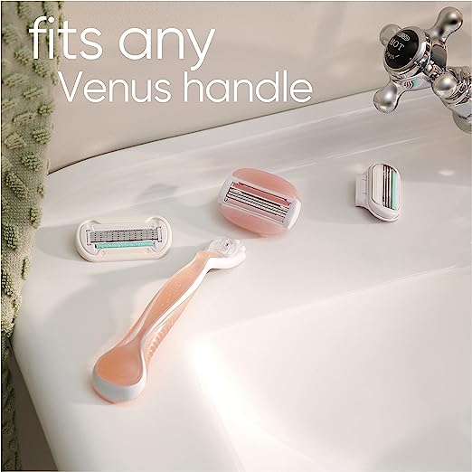 GILLETTE Venus Comfortglide White Tea Blade 4PK - Cutprice Online