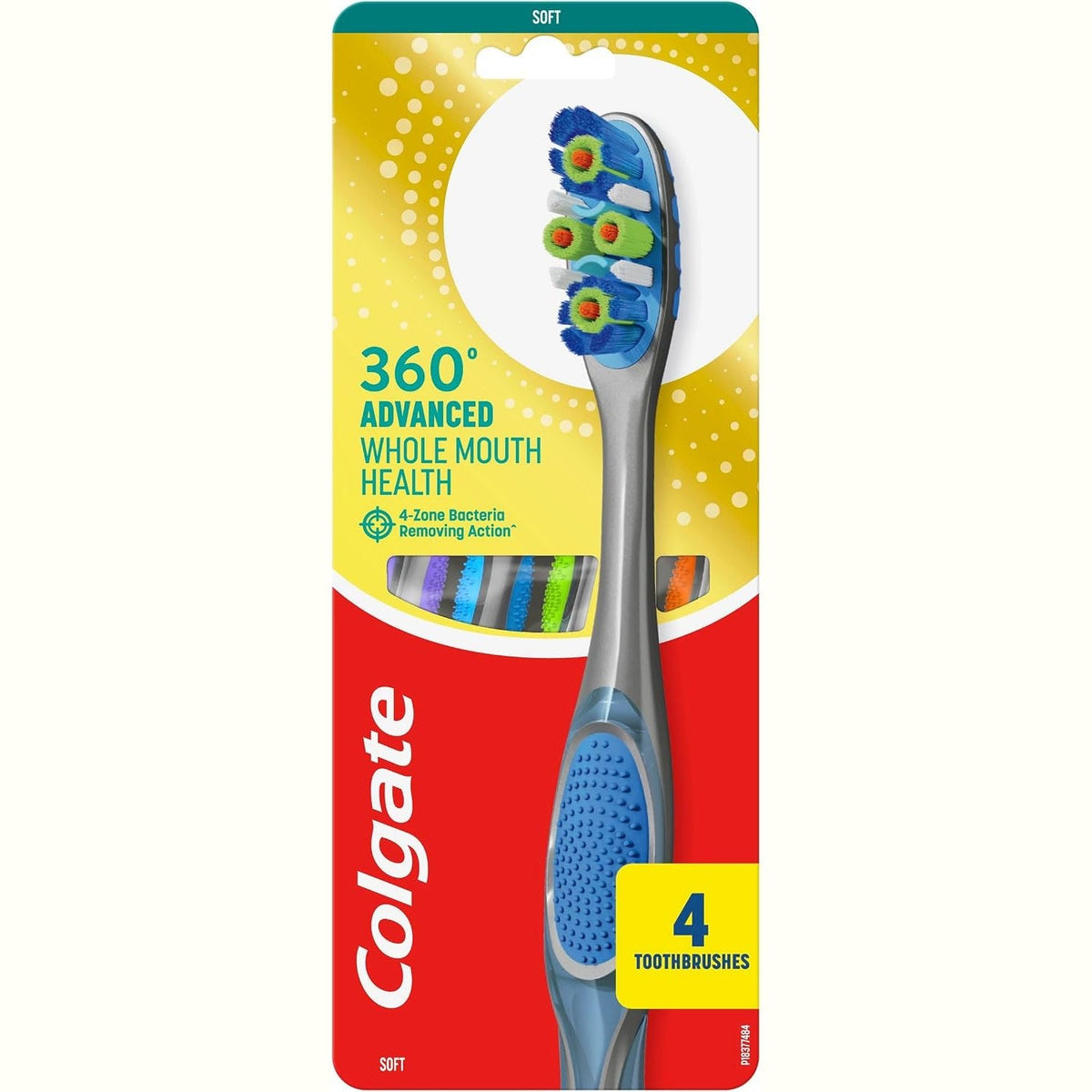 Colgate 360 Advanced Soft Toothbrush 4pk