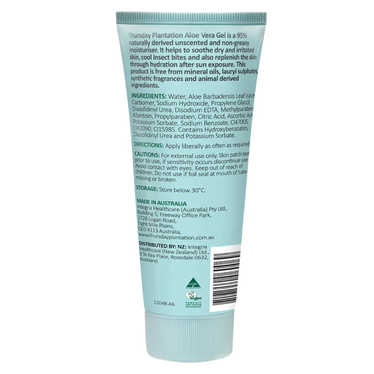 Thursday Plantation Aloe Vera Gel 100g THURSDAY PLANTATION