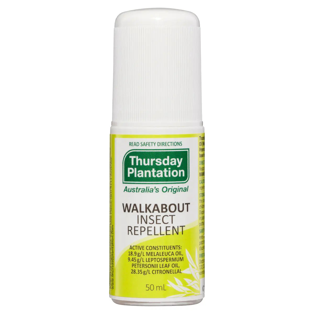 Thursday Plantation Walkabout Insect Repellent Roll-On 50mL THURSDAY PLANTATION