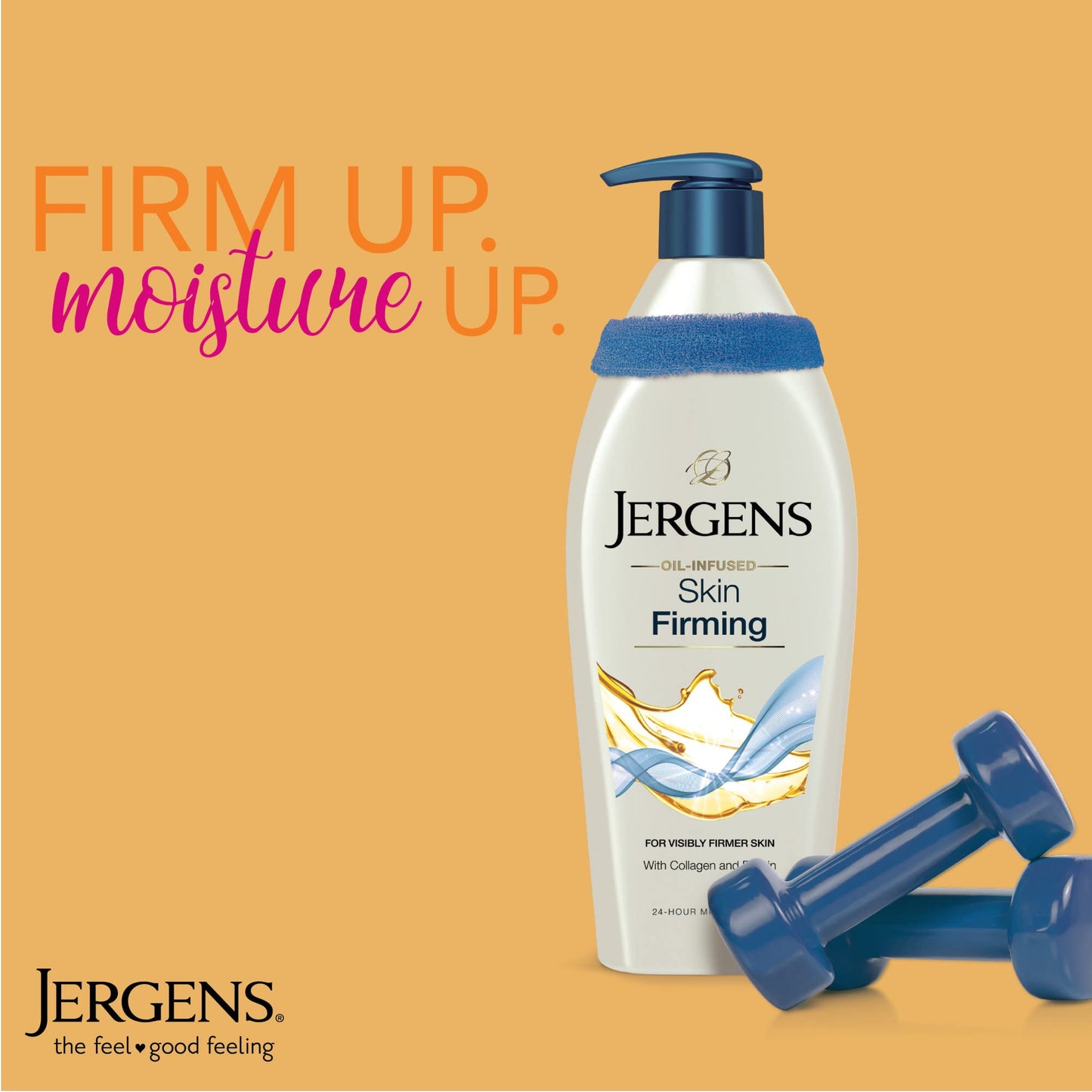 Jergens Oil Infused Skin Firming Lotion 496ml - Cutprice Online