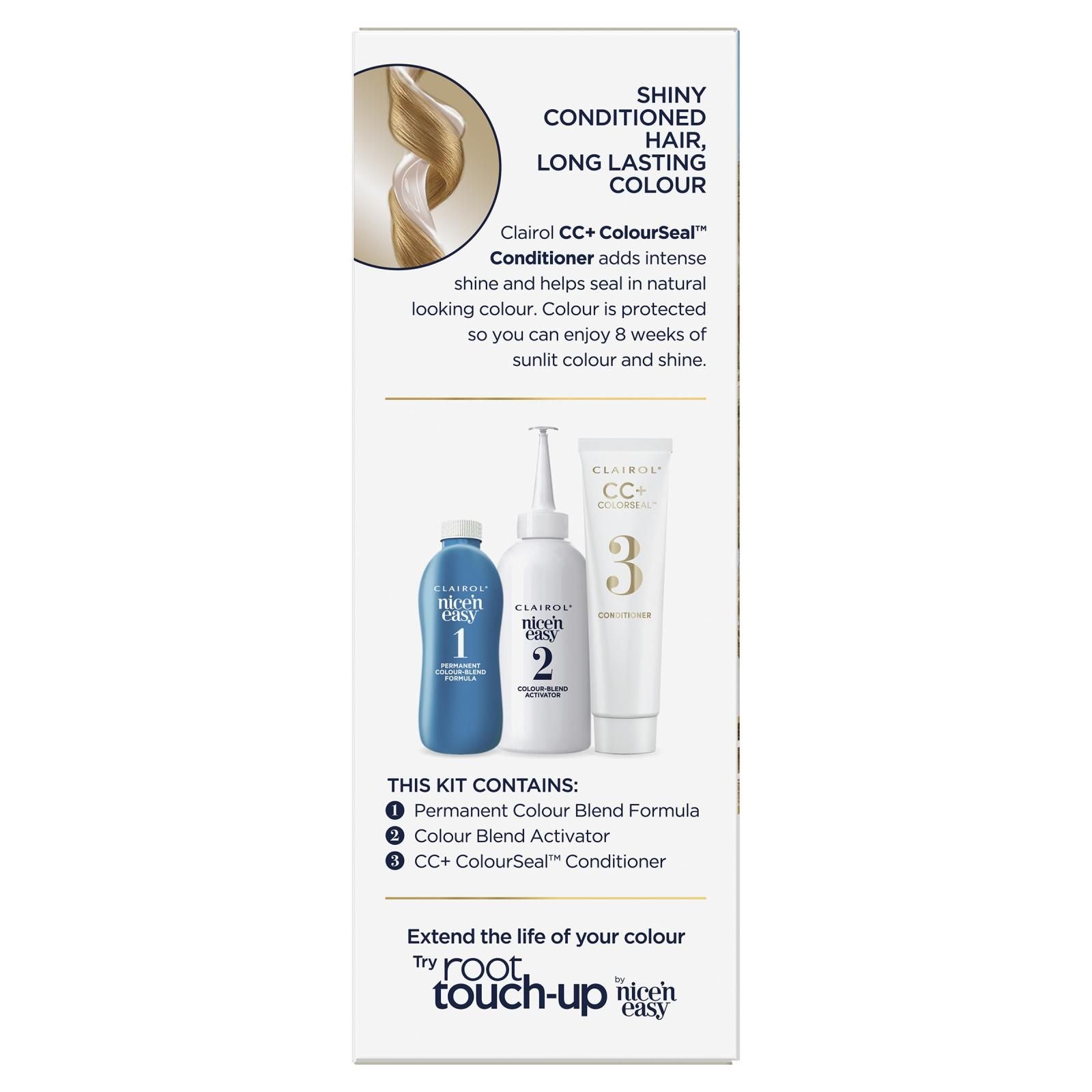 Clairol Nice & Easy 8G Natural Golden Blonde Hair Colour - Cutprice Online