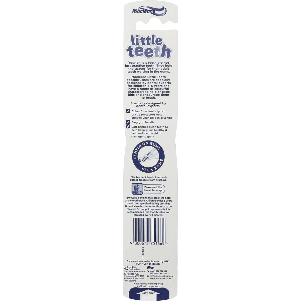 Macleans Little Teeth Toothbrush Soft