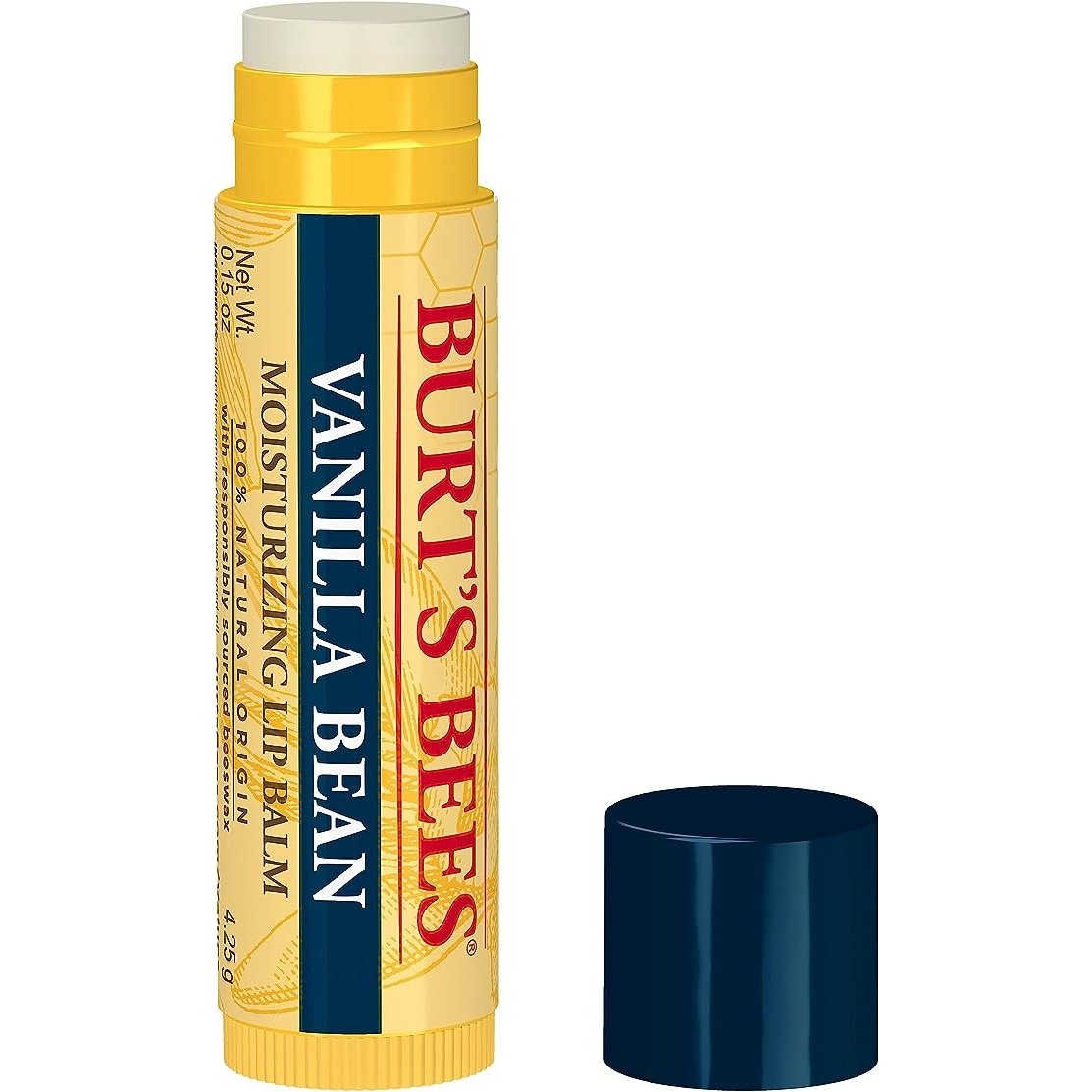 Burt's Bees Moisturising Lip Balm Vanilla Bean 4.25g - Cutprice Online