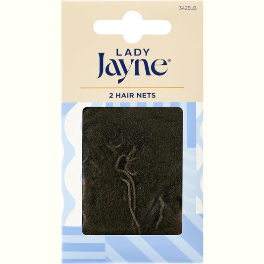 Lady Jayne Light Brown Hair Nets 2 Pack