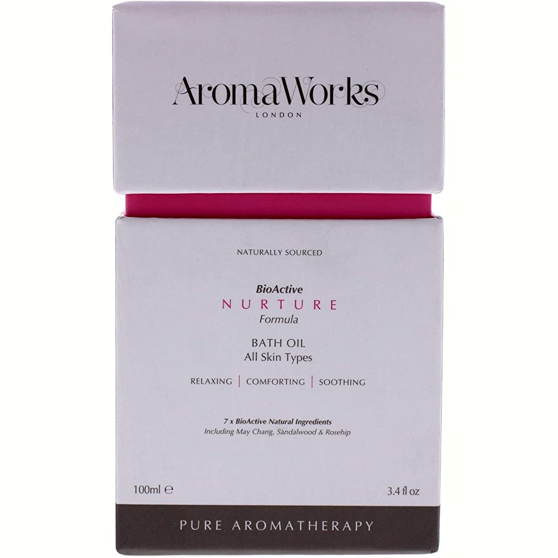 Aromaworks Bath Oil Bioactive Nurture Formula 100ml - Cutprice Online