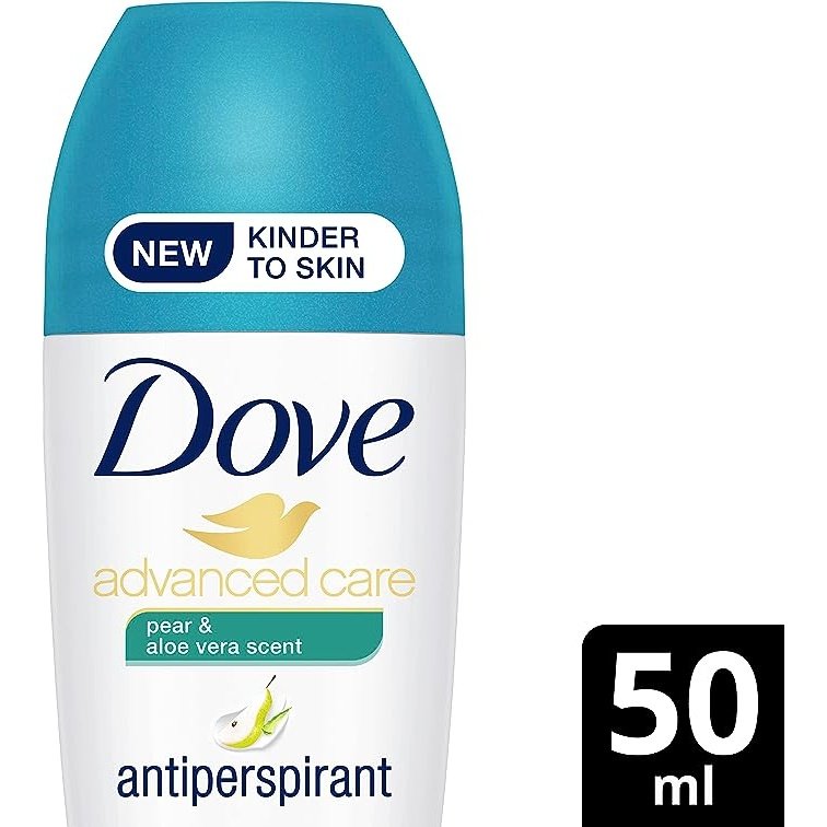 Dove Women Advanced Care Pear & Aloe Vera Antiperspirant Roll On 50ml - Cutprice Online