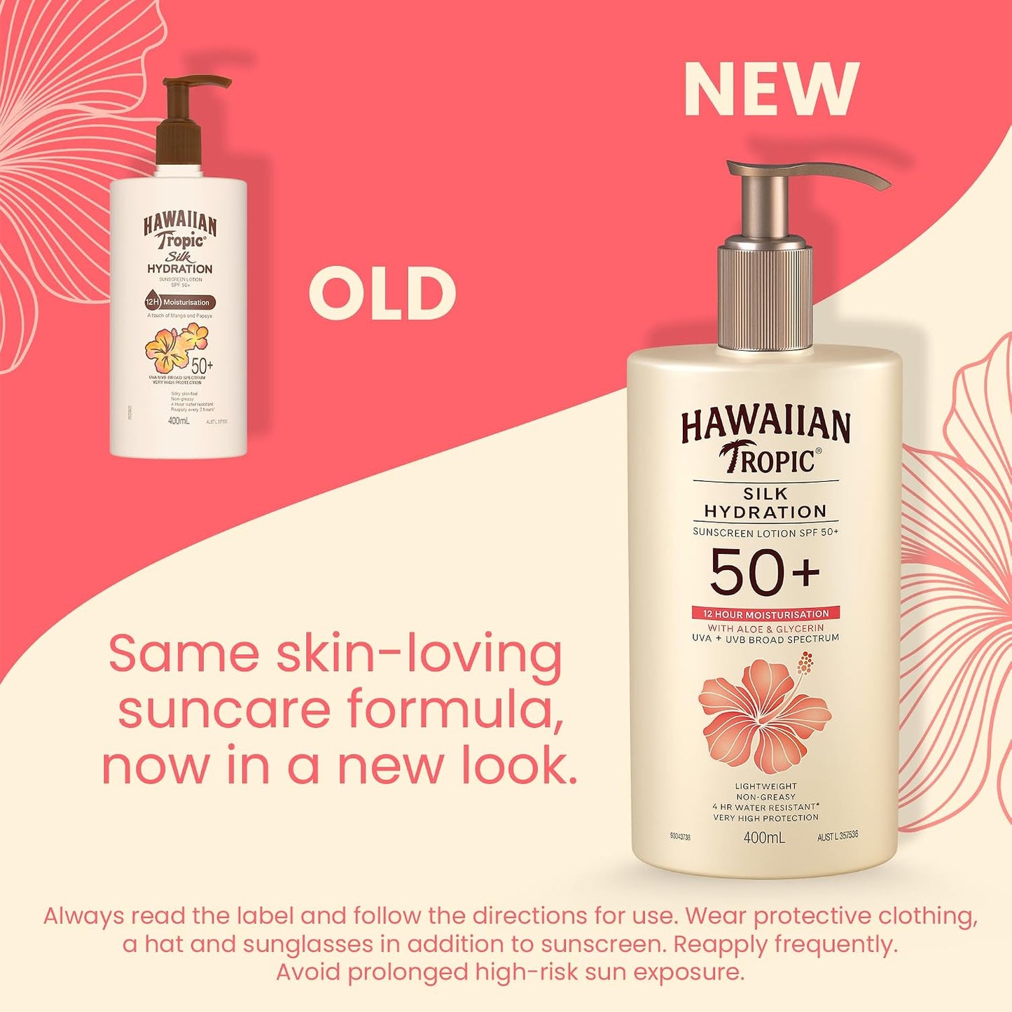 Hawaiian Tropic Silk Hydration Lotion spf50 400ml