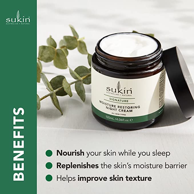 Sukin Moisture Restoring Night Cream 120ml - Cutprice Online