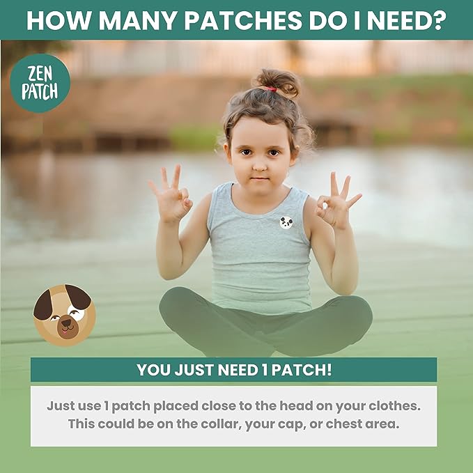 The Natural Patch Co. ZenPatch Organic Mood Calming Stickers x 24 Pack - Cutprice Online