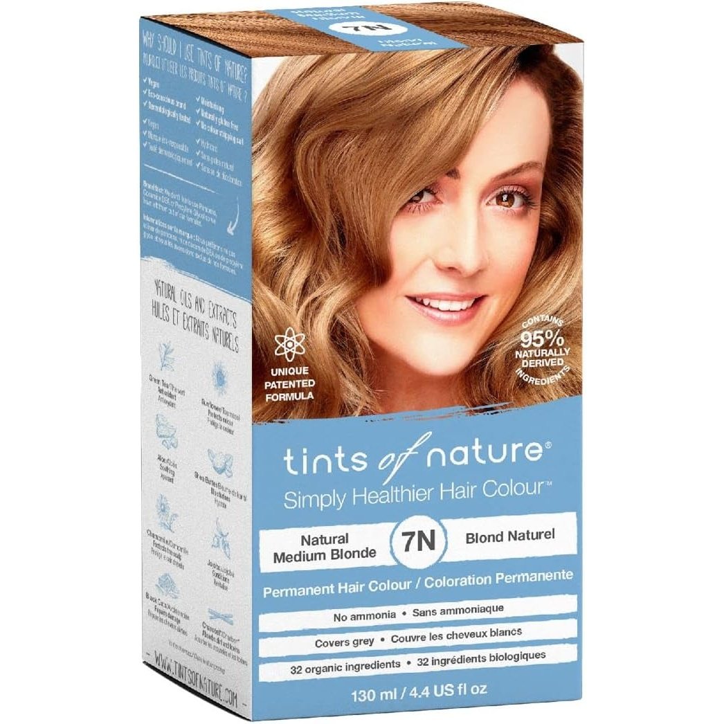 Tints of Nature Permanent Hair Colour 7N (Natural Medium Blonde) - Cutprice Online