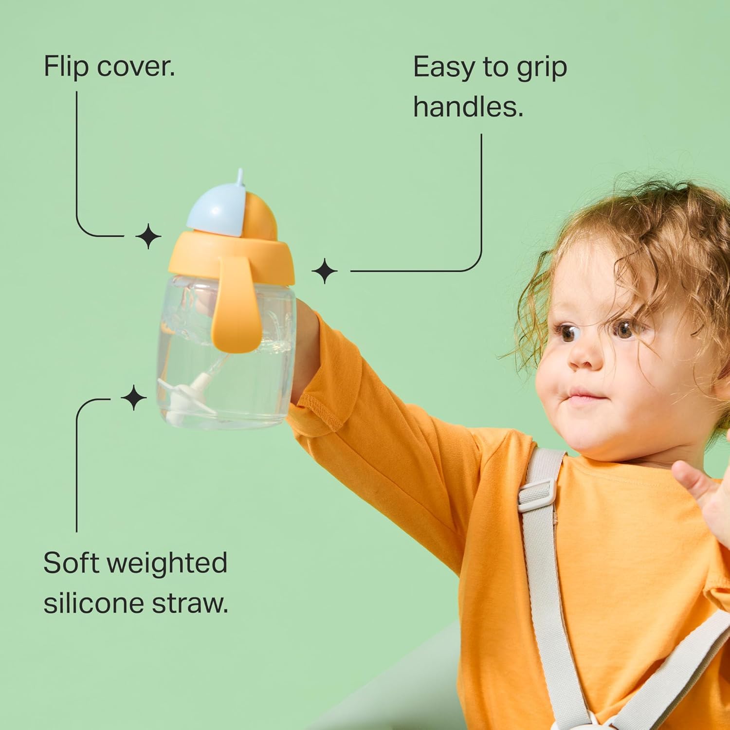Tommee Tippee Trainer Straw Cup 6M+ 300ml