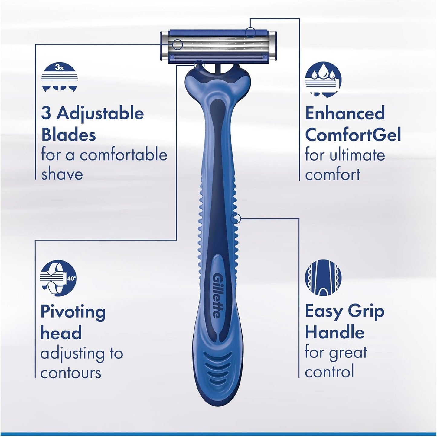 Gillette Sensor3 Disposable Razor 4PK
