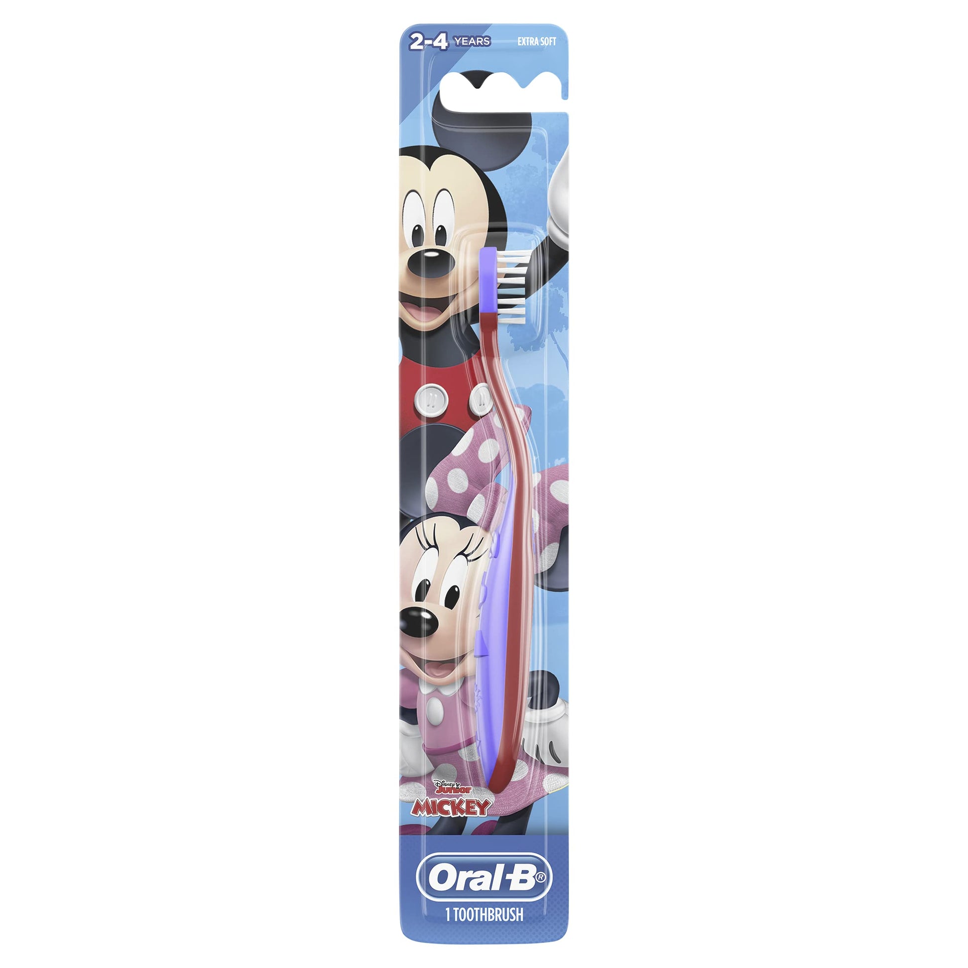 Oral B Kids Stages 2 Mickey Mouse 2-4 Years Toothbrush - Cutprice Online
