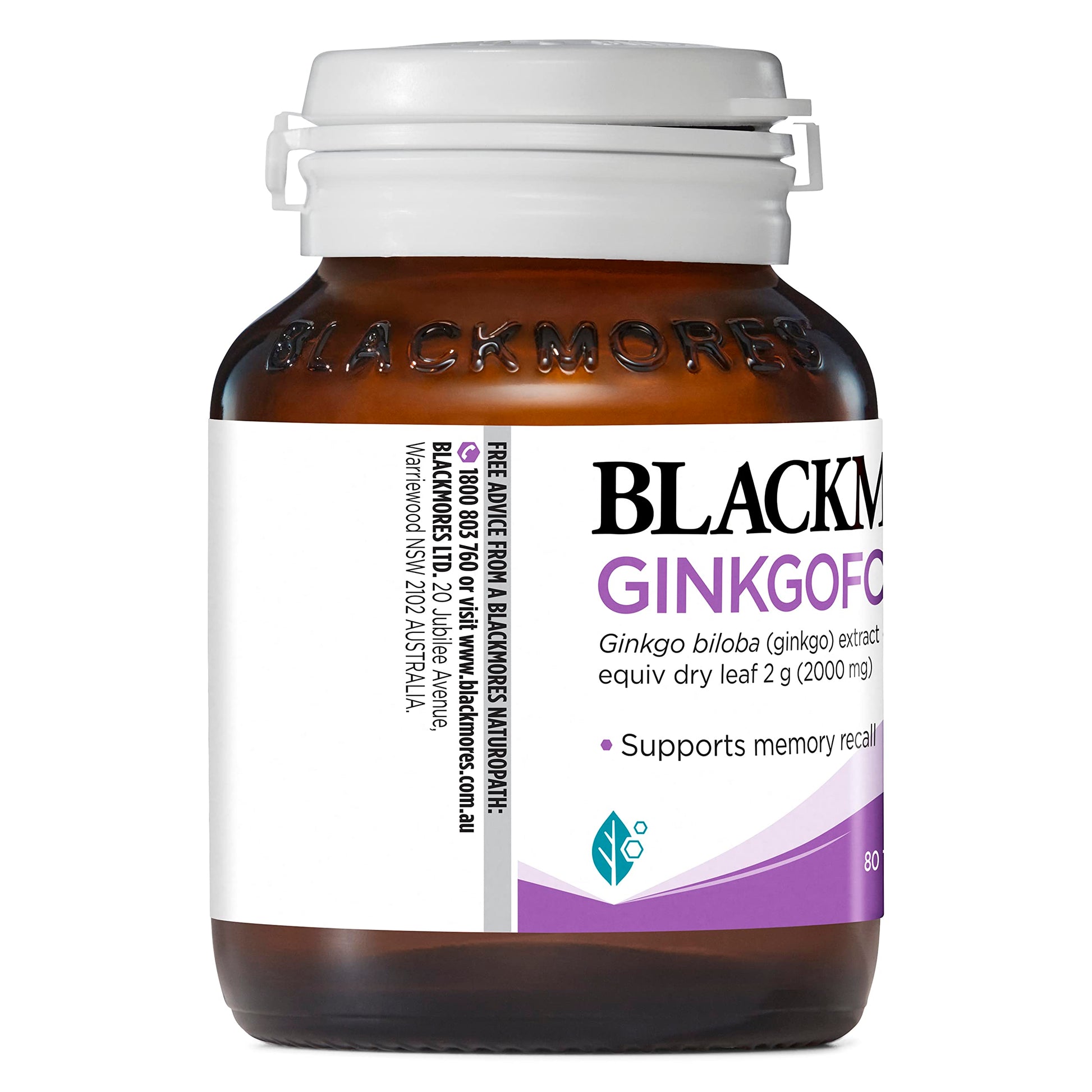 Blackmores Ginkgoforte 80 Tablets - Cutprice Online