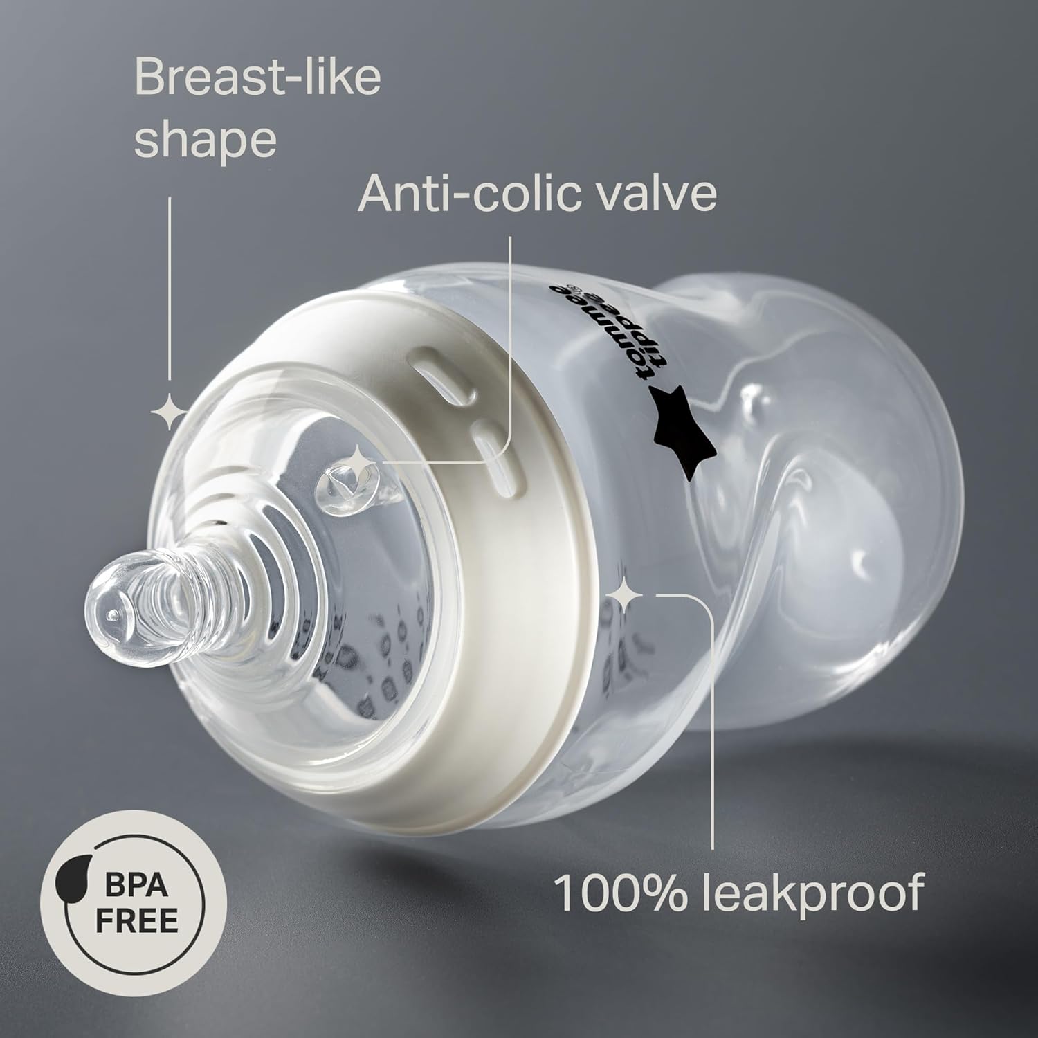 Tommee Tippee Natural Start 260ml PP Bottles Boy 3 Pack