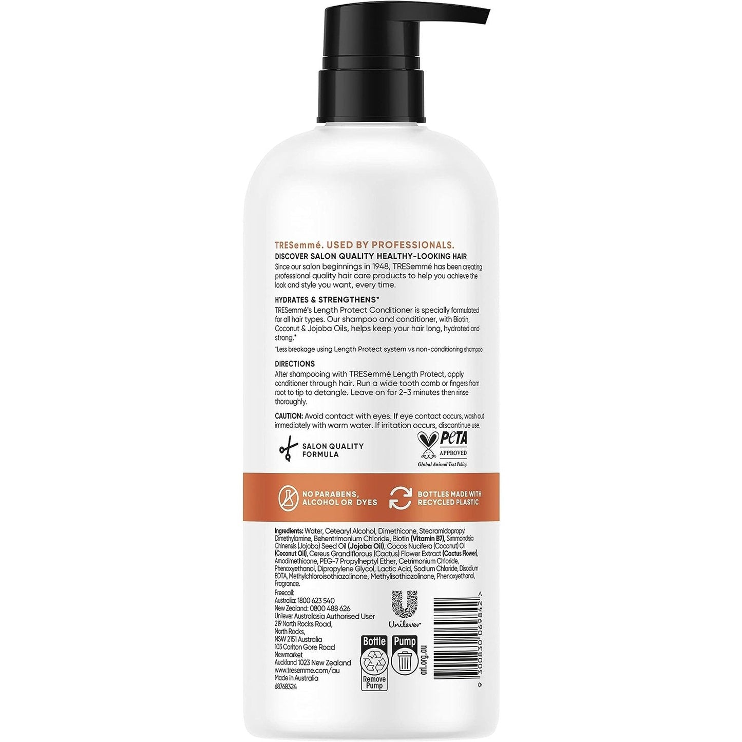Tresemme Length Protect Conditioner Biotin Coconut & Jojoba Oils 940ml - Cutprice Online