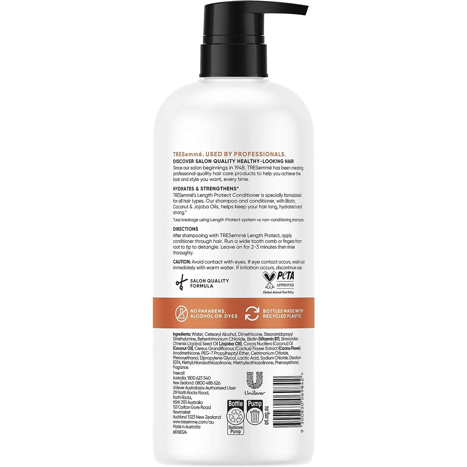 Tresemme Length Protect Conditioner Biotin Coconut & Jojoba Oils 940ml - Cutprice Online