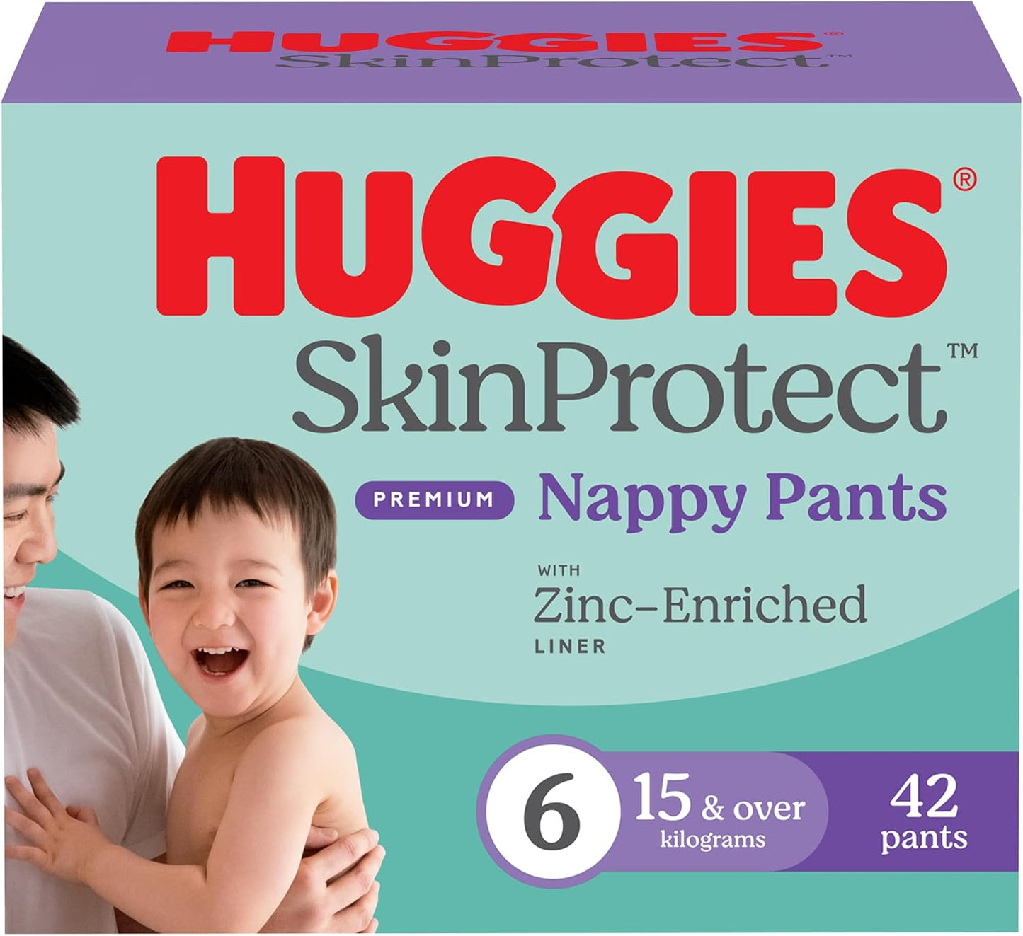 Huggies Skin Protect 42pk Stage 6