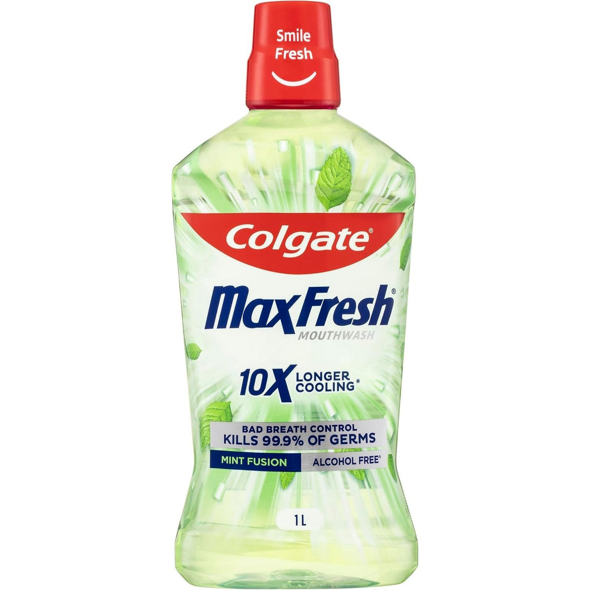 Colgate Mouthwash Max Fresh Mint Fusion 1L