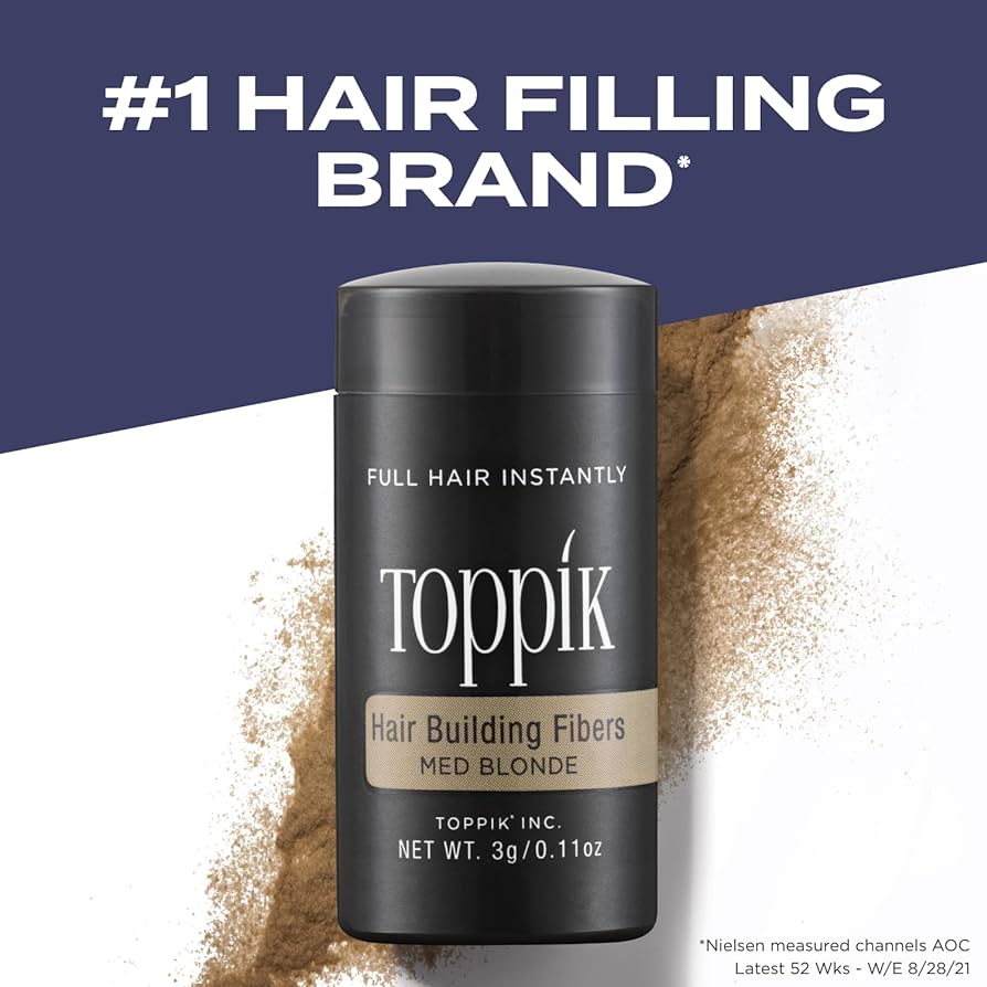 Toppik Hair Building Medium Blonde Fibers 12G - Cutprice Online