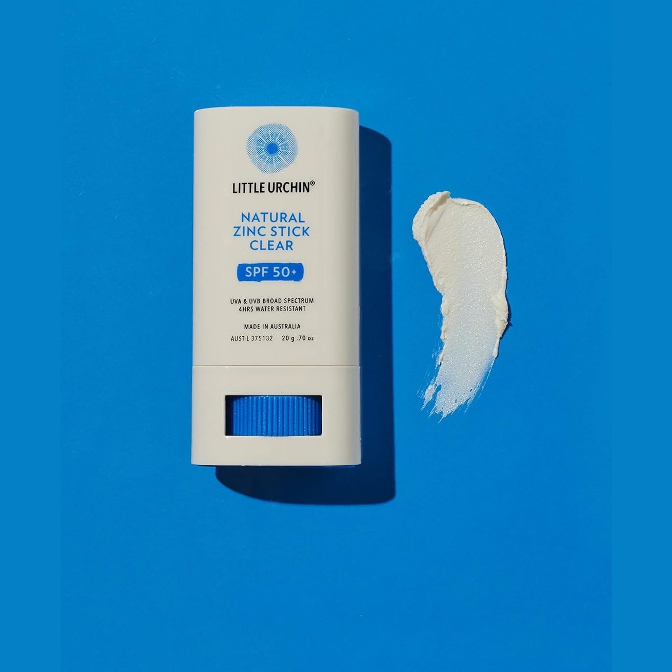 Little Urchin Natural Sunscreen Zinc Stick Clear SPF 50+ 20g - Cutprice Online