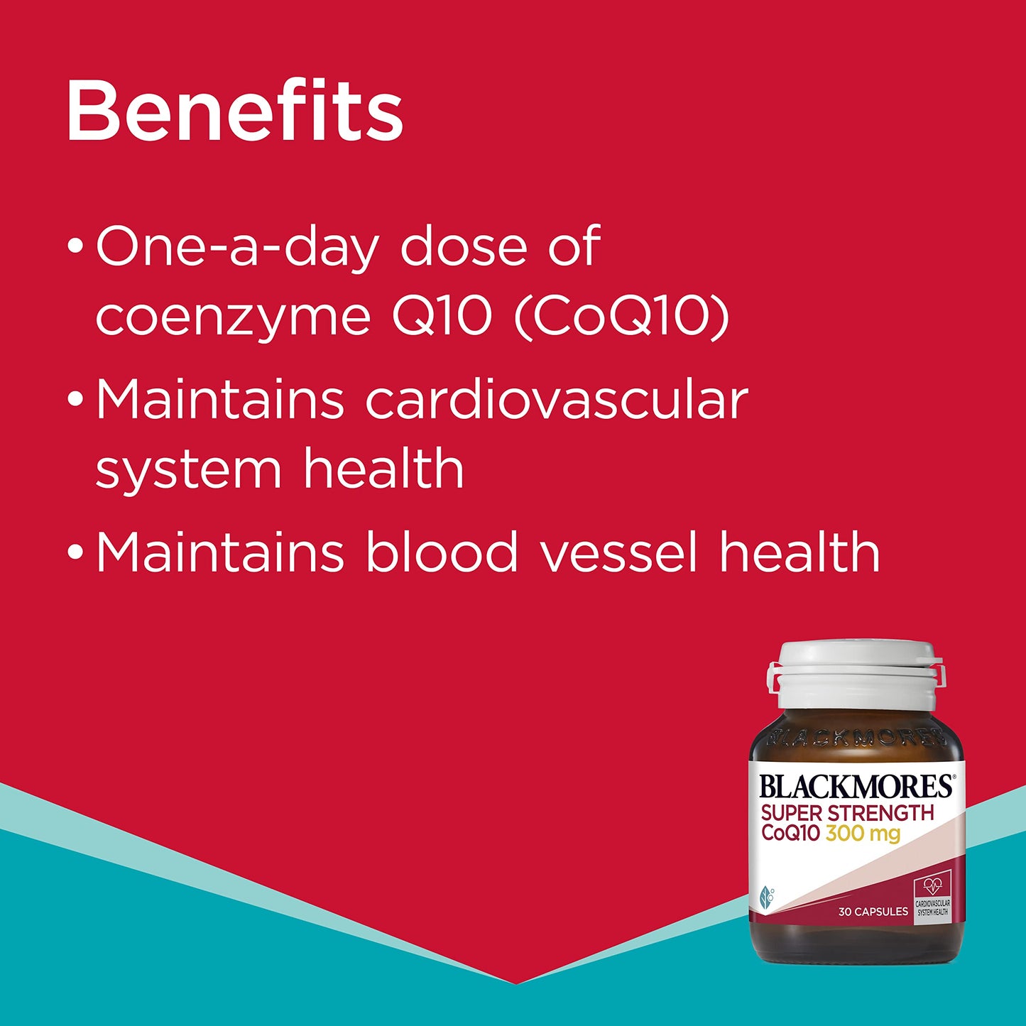 Blackmores Super Strength COQ10 300mg 30 Tablets - Cutprice Online