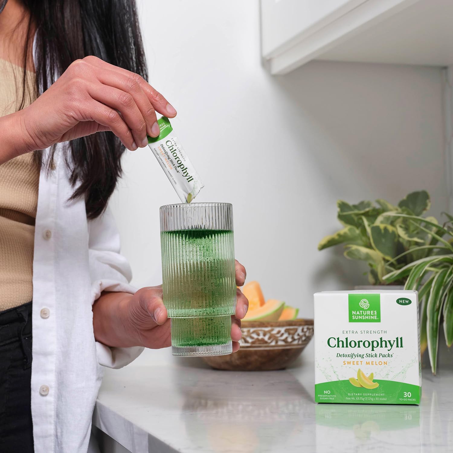 Nature's Sunshine Chlorophyll Detoxifying Melon 30s - Cutprice Online