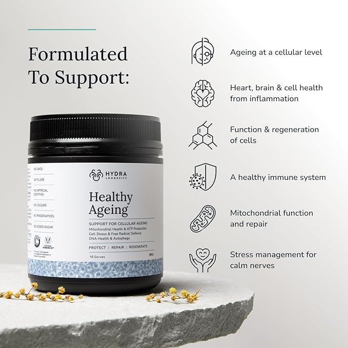 Hydra Longevity Healthy Ageing Essentials 90g - Cutprice Online