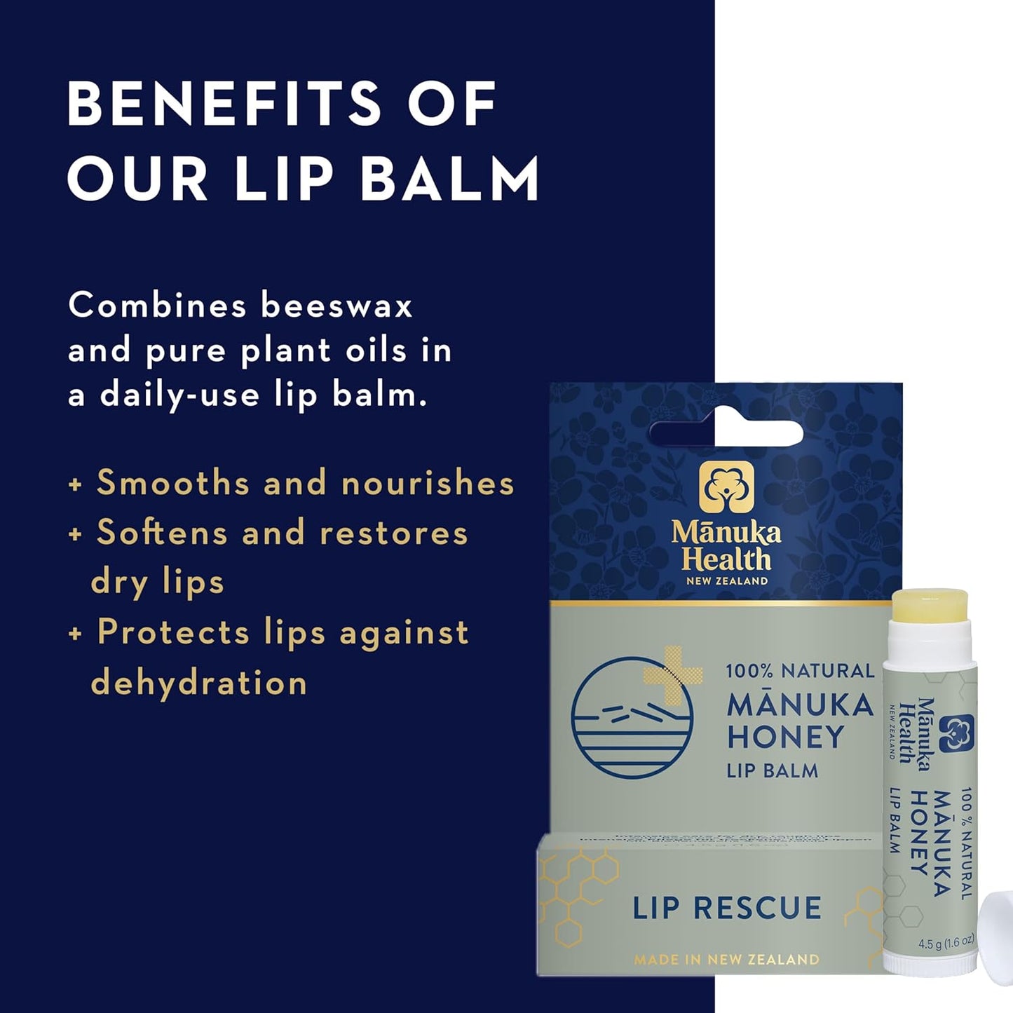 Manuka Health Manuka Honey Lip Balm 4.5g