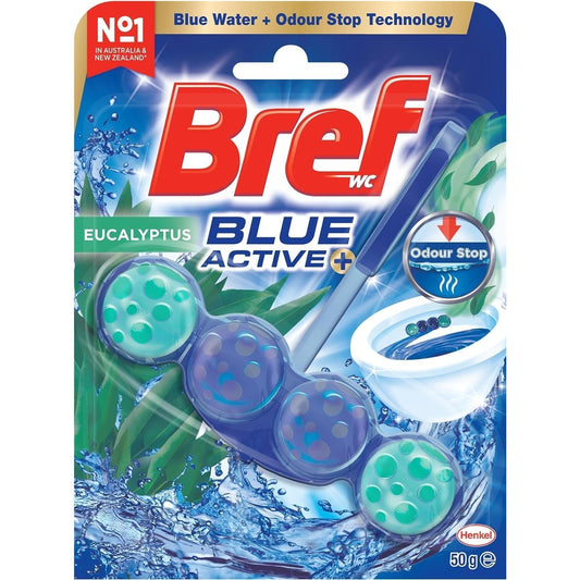 Bref Toilet Cleaner Cage Odour Stop Eucalyptus 50g